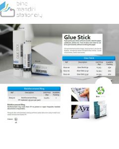 Gambar Glue Stick & Lem Kertas Merk Bantex