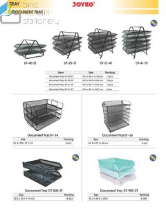 Bak Surat Meja Besi Jaring Susun Joyko Document Tray DT-36