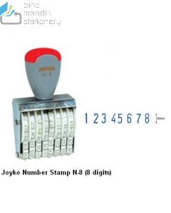 Foto Stempel Angka Automatic merk Joyko